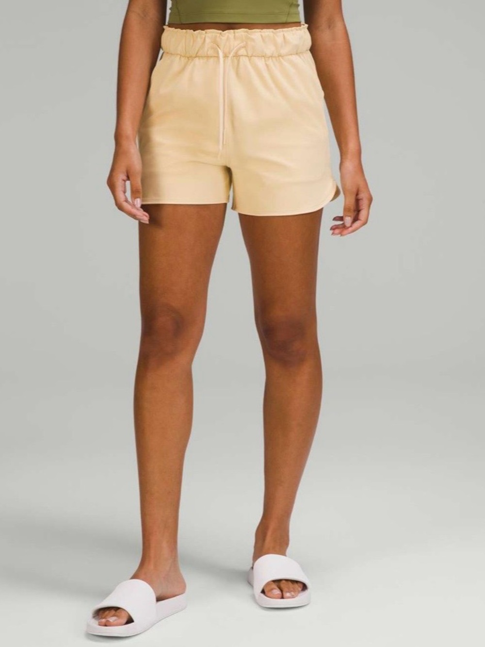 Lululemon Stretch Luxtreme High-Rise Short 3.5” Prosecco Size 10